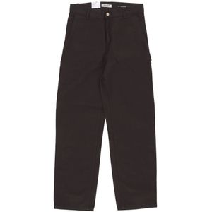 Carhartt Wip, Dames, Broeken, Zwart, Maat: W26 Katoen,