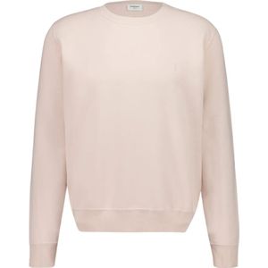 Saint Laurent, Heren, Sweatshirts & Hoodies, Roze, Maat: L Katoen,