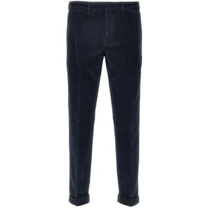 Fay, Heren, Broeken, Blauw, Maat: W36 Katoen,