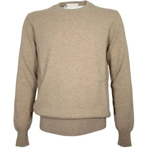 Cashmere Company, Heren, Truien, Beige, Maat: M Kasjmier,
