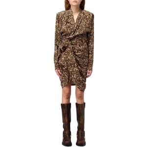 Isabel Marant - Jurk - Veelkleurig - 100% Zijde