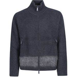 Dsquared2, Heren, Truien, Grijs, Maat: M