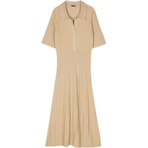 Joseph, Dames, Jurken, Beige, Maat: XS Wol,