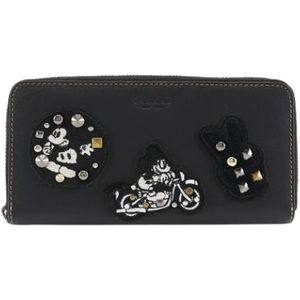 Coach Pre-owned, Dames, Pre-owned, Zwart, Maat: ONE Size Leer,