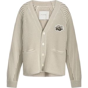 Filling Pieces - Knit Cardigan - Beige - Heren - United by Rhythm