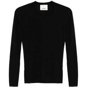 Isabel Marant, Dames, Tops, Zwart, Maat: S Zijde,