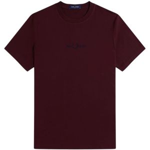 Fred Perry, Heren, Tops, Bruin, Maat: XS Katoen,