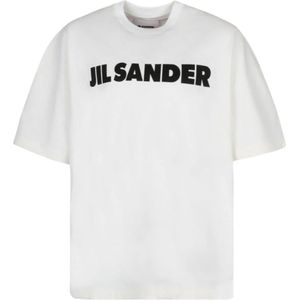 Jil Sander, Heren, Tops, Wit, Maat: XL Katoen,