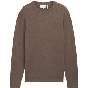 Tom Tailor, Heren, Truien, Bruin, Maat: L Katoen,