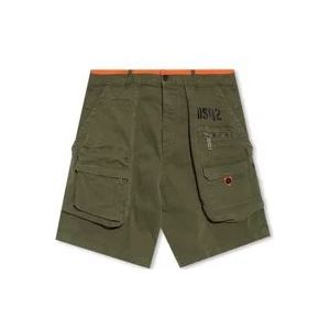 Dsquared2 Cargo Boxer shorts , Green , Heren , Maat: XL