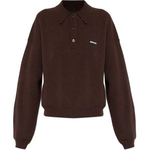 Rotate Birger Christensen, Dames, Truien, Bruin, Maat: M Wol,