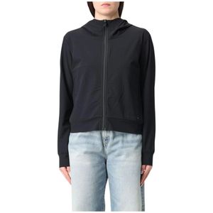 Save The Duck, Dames, Sweatshirts & Hoodies, Zwart, Maat: XS