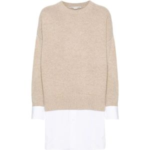 Stella McCartney, Dames, Truien, Beige, Maat: XS