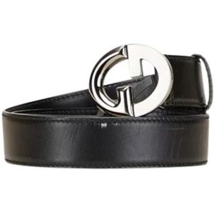 Gucci Vintage, Heren, Pre-owned, Zwart, Maat: ONE Size Leer,