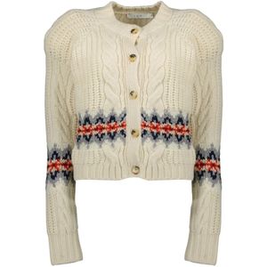 Iro, Dames, Truien, Beige, Maat: M Wol,