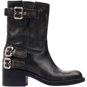 Chloé, Dames, Schoenen, Zwart, Maat: 37 EU Leer,