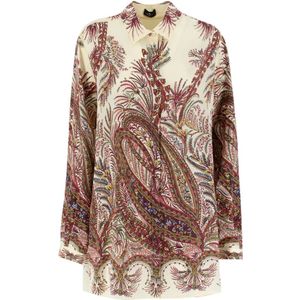 Etro, Dames, Blouses & Shirts, Veelkleurig, Maat: S Zijde,