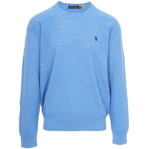 Polo Ralph Lauren, Heren, Truien, Blauw, Maat: 2XL Katoen,