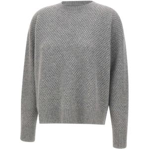 Fabiana Filippi, Dames, Truien, Grijs, Maat: M Zijde,