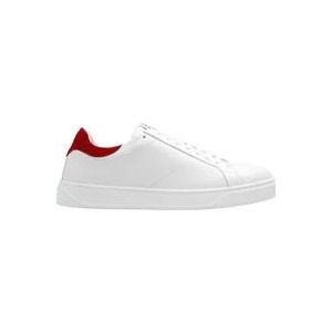 Lanvin Leren sneakers , White , Heren , Maat: 42 EU