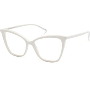 Saint Laurent, Dames, Accessoires, Wit, Maat: 55 MM