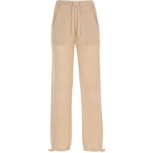 Kangra, Dames, Broeken, Geel, Maat: M Viscose,