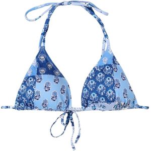 MC2 Saint Barth, Dames, Badkleding, Blauw, Maat: L Polyamide,