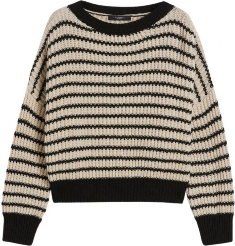 Weekend Max Mara - EZOR - Gebreide Pullover - Two-tone - Oversized