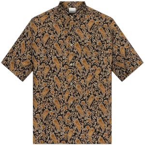 Isabel Marant, Heren, Overhemden, Bruin, Maat: S Viscose,