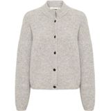 Gestuz - Cardigan - Grijs - Dames