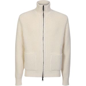 Original Vintage, Heren, Truien, Wit, Maat: L