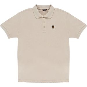 RefrigiWear, Heren, Tops, Beige, Maat: 2XL Katoen,