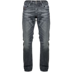 Diesel, Heren, Jeans, Grijs, Maat: W29 L32 Katoen,