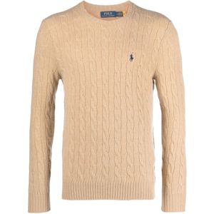 Ralph Lauren, Heren, Truien, Beige, Maat: S Wol,