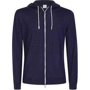 Eleventy, Heren, Truien, Blauw, Maat: 2XL Wol,