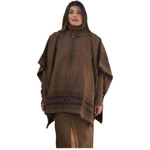 Ralph Lauren, Dames, Jassen, Bruin, Maat: ONE Size Wol,