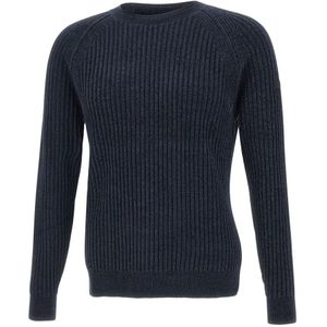 Rrd, Heren, Truien, Blauw, Maat: S Velours,