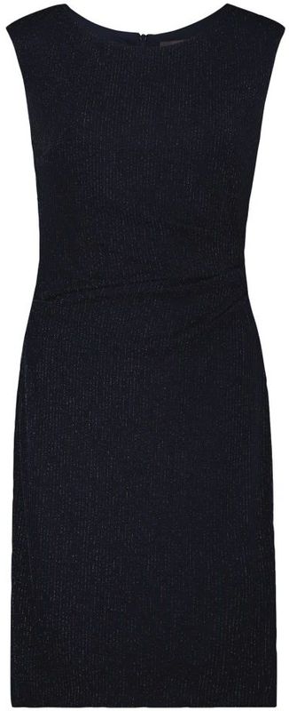 Vera Mont - Cocktailjurk - Marine - Knielengte - Aansluitende Pasvorm