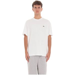 Lacoste, Heren, Tops, Wit, Maat: L Jersey,