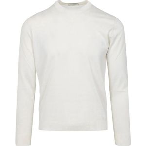 Paolo Pecora, Heren, Truien, Wit, Maat: 2XL Katoen,