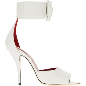Valentino Garavani, Dames, Schoenen, Wit, Maat: 39 EU Leer,