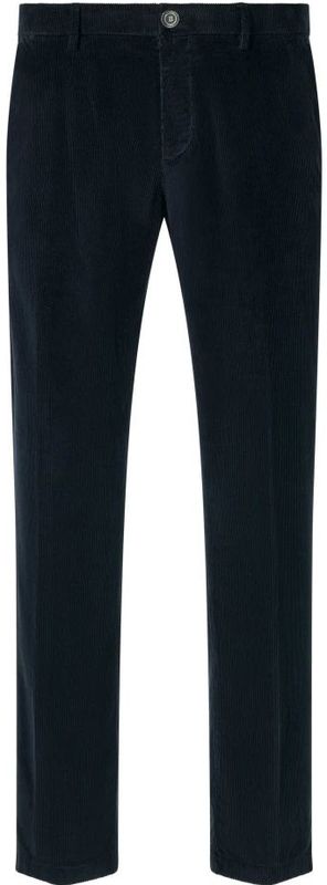 Boggi Milano - Broek van Stretch Velvet - Blauw - Heren