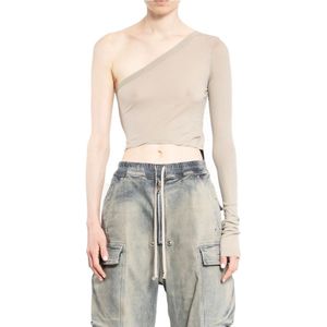 Rick Owens, Dames, Tops, Grijs, Maat: M Katoen,