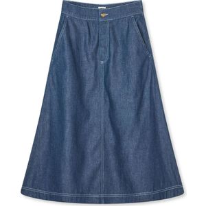 Mads Nørgaard, Dames, Rokken, Blauw, Maat: M Denim,