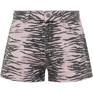 Ganni, Dames, Korte broeken, Roze, Maat: W28