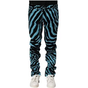 Dolce & Gabbana, Heren, Broeken, Zwart, Maat: M Denim,