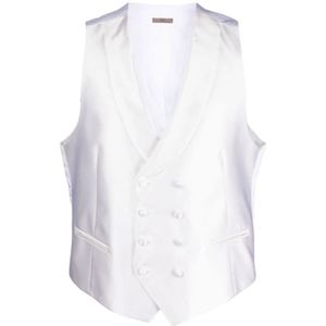 Lady Anne, Heren, Pakken, Wit, Maat: XL Zijde,