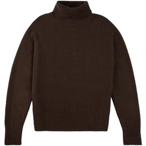 Zanone, Dames, Truien, Bruin, Maat: 2XS