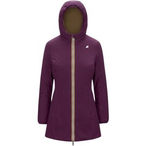 K-Way, Dames, Jassen, Paars, Maat: 4XL