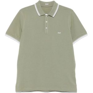 Fay, Heren, Tops, Groen, Maat: XL Katoen,